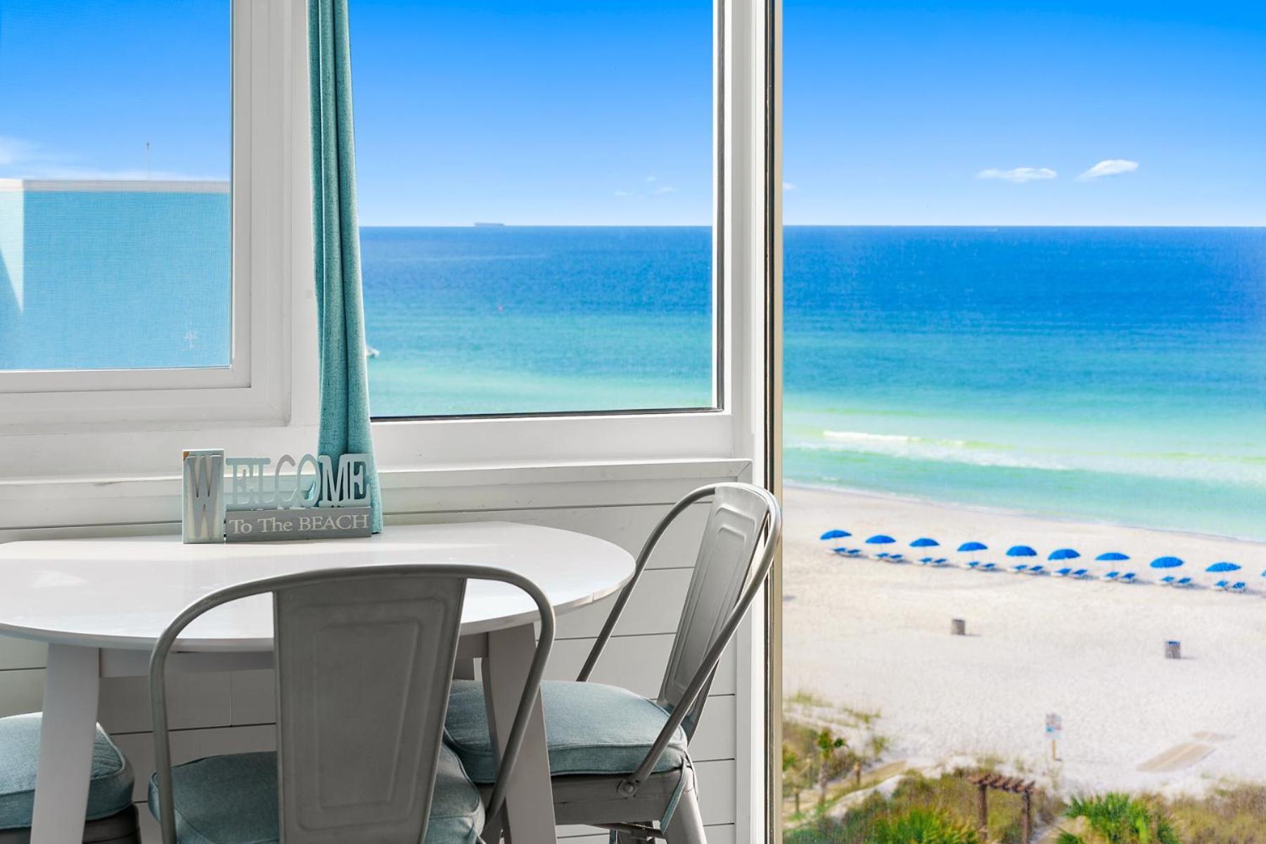 Sea The Gulf - Top Of The Gulf 809 - Beach Front Resort - Ocean View Free Beach Chair Service Panama City Beach Esterno foto